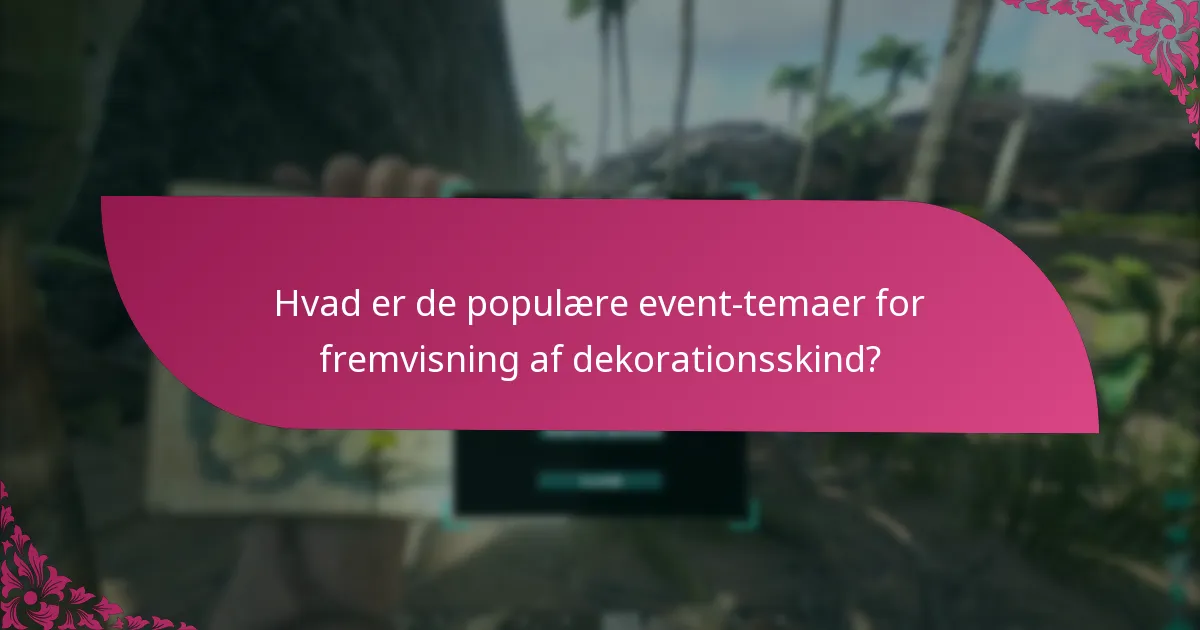 Hvad er kravene til håndværk af dekorationsskind?