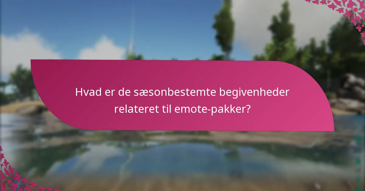 Hvordan låser man op for emote-pakker?