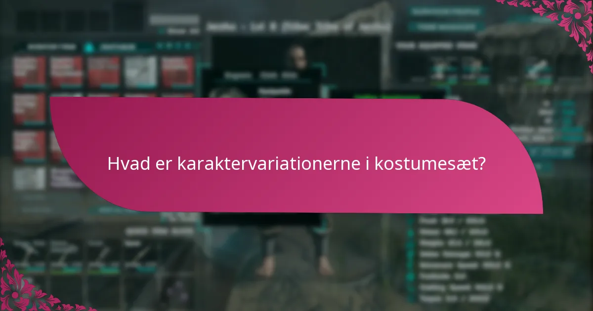 Hvordan kan jeg kræve kostumesæt?
