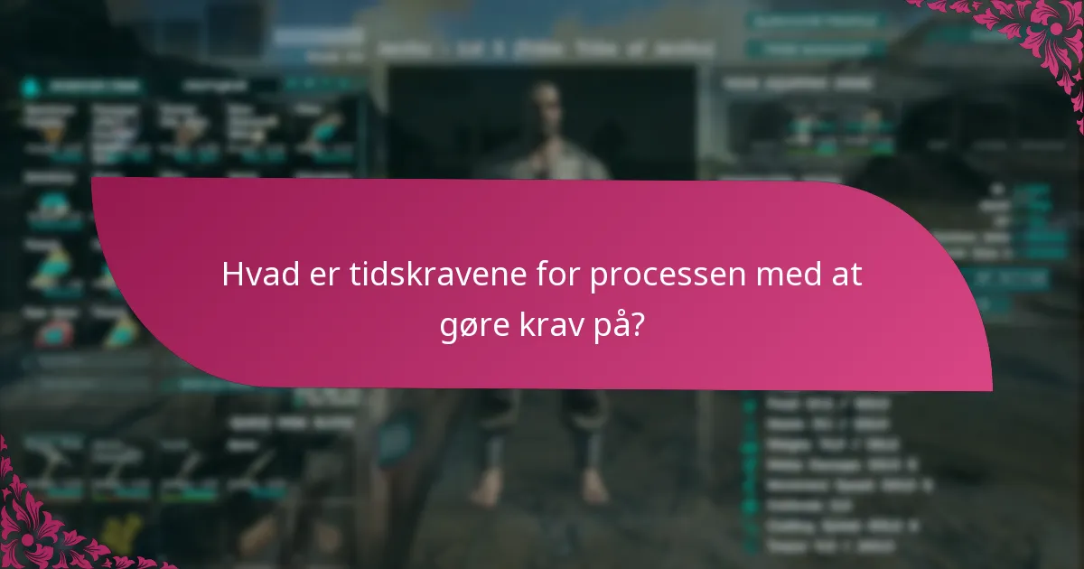 Hvad er de avancerede taktikker til at optimere processen for at gøre krav på?
