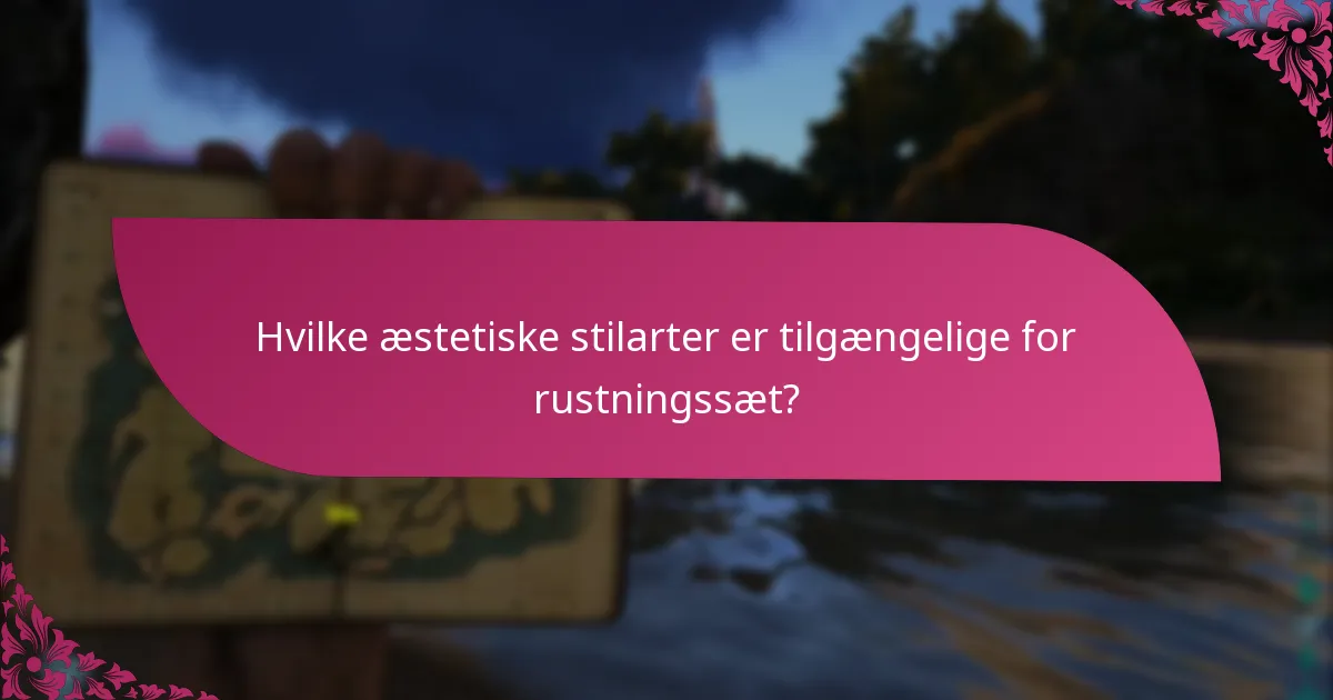Hvordan kan spillere erhverve rustningssæt?